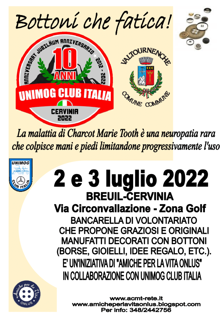 Volantino Luglio 2022 - Unimog Club Italia Cervinia
