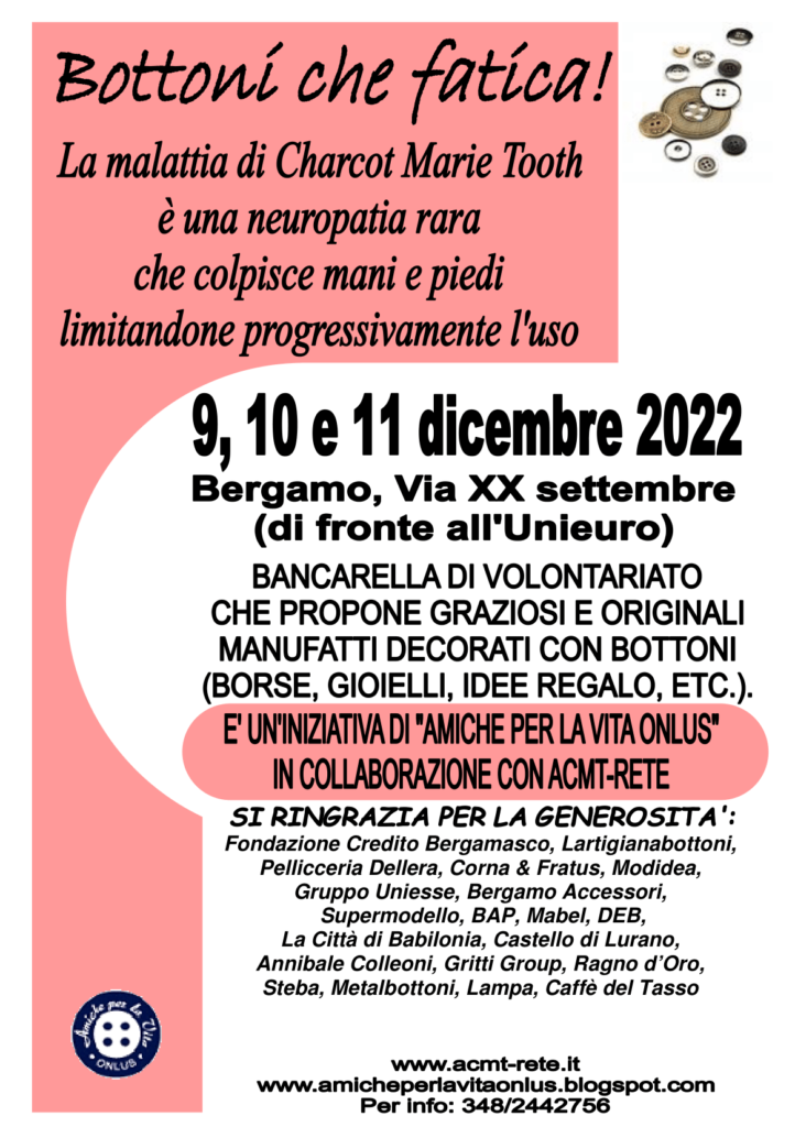 Dicembre 2022 - Bancarella solidale Amiche per la Vita Bergamo Unieuro